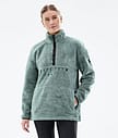 Pile W 2021 Sweat Polaire Femme Faded Green