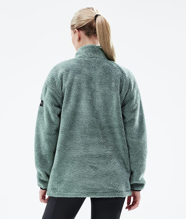 Pile W 2021 Sweter Polarowy Kobiety Faded Green, Zdjęcie 3 z 7
