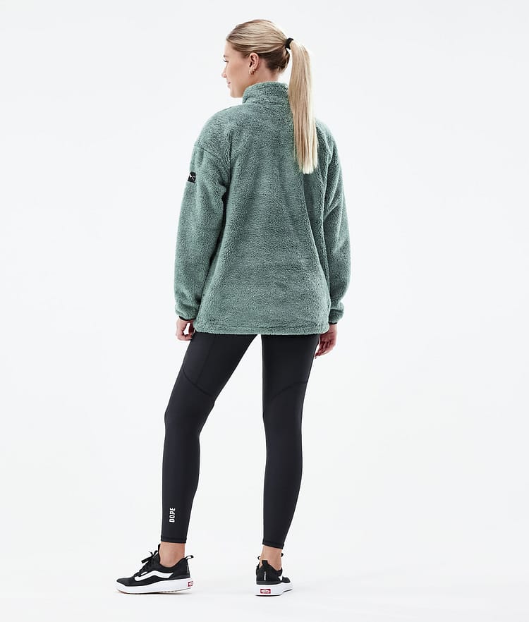 Pile W 2021 Sweter Polarowy Kobiety Faded Green, Zdjęcie 5 z 7