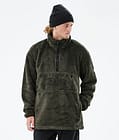 Pile 2021 Sweter Polarowy Mężczyźni Olive Green, Zdjęcie 1 z 7