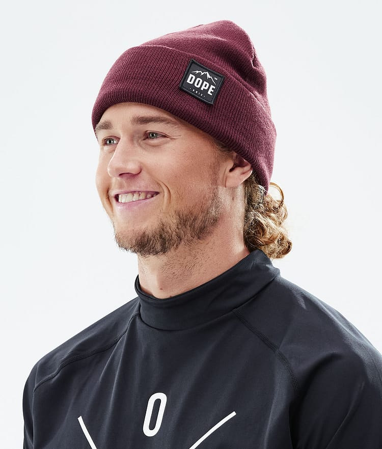 Paradise 2021 Beanie čepice Burgundy, Obrázek 2 z 3