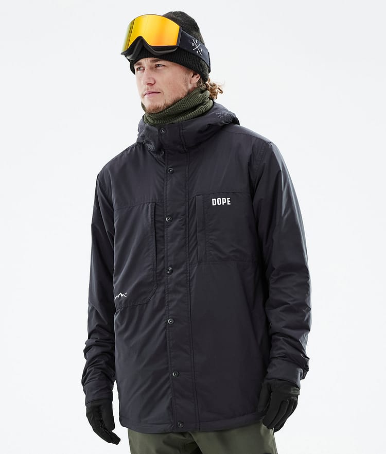 Insulated Chaqueta Capa Intermedia de Esquí Hombre Black, Imagen 1 de 12
