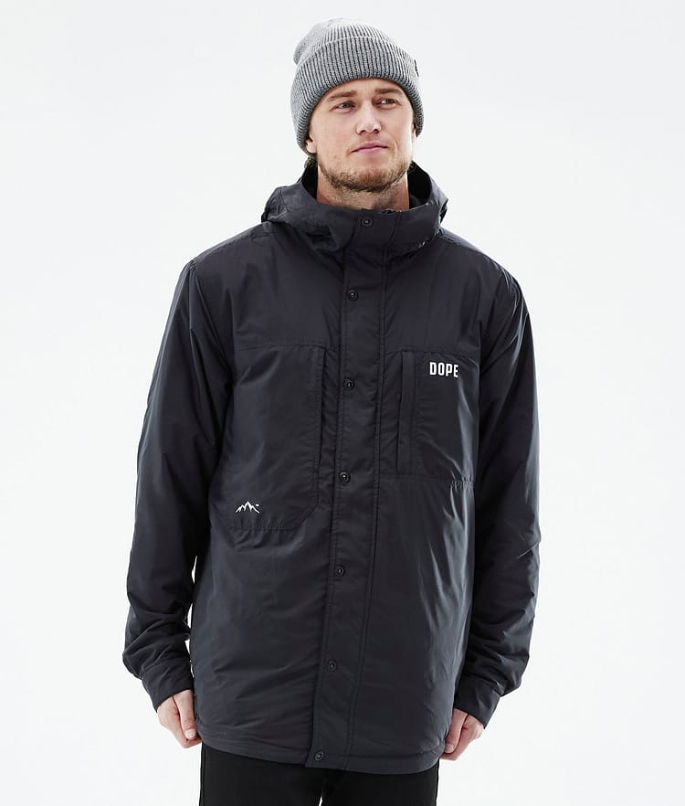 Insulated Chaqueta Capa Intermedia de Outdoor Hombre Black, Imagen 1 de 12
