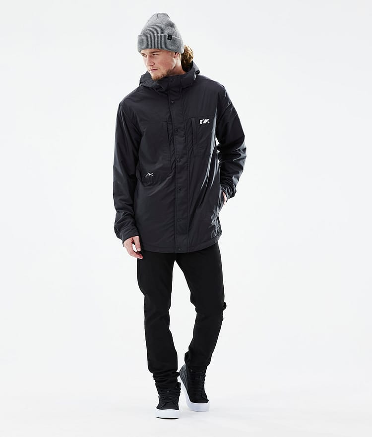 Insulated Chaqueta Capa Intermedia de Outdoor Hombre Black, Imagen 4 de 12