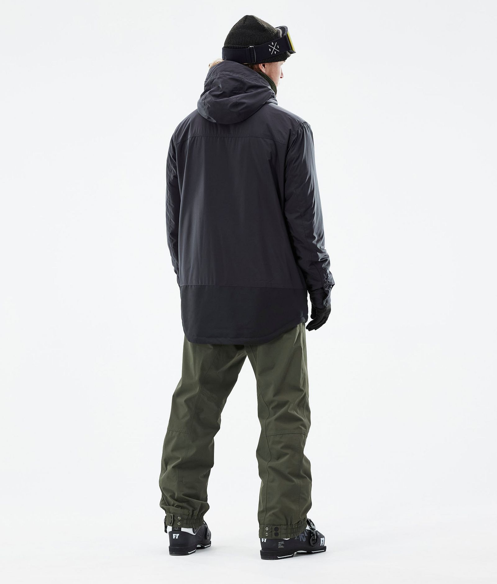 Insulated Chaqueta Capa Intermedia de Esquí Hombre Black, Imagen 6 de 12