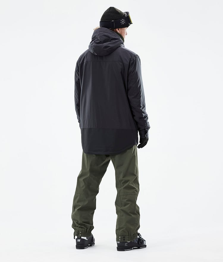 Insulated Chaqueta Capa Intermedia de Esquí Hombre Black, Imagen 6 de 12