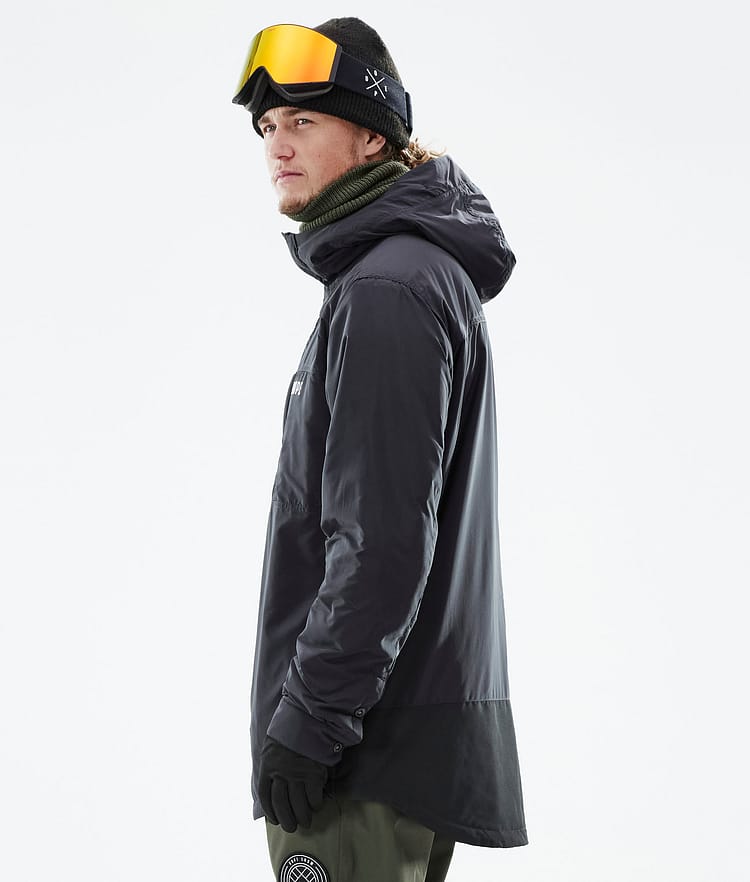 Insulated Chaqueta Capa Intermedia de Esquí Hombre Black, Imagen 7 de 12
