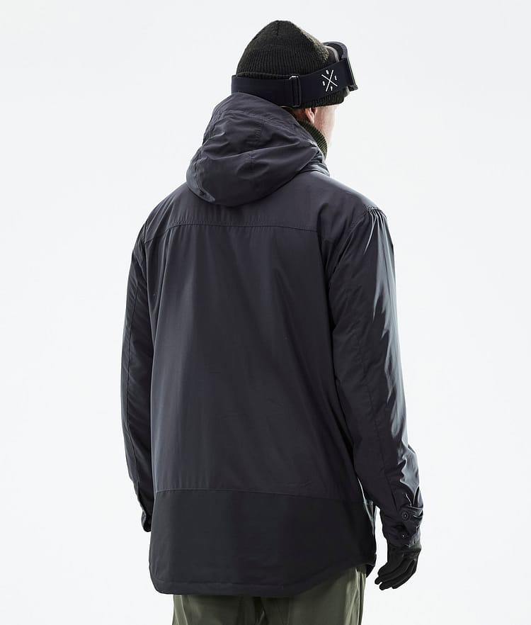 Insulated Chaqueta Capa Intermedia de Esquí Hombre Black, Imagen 8 de 12