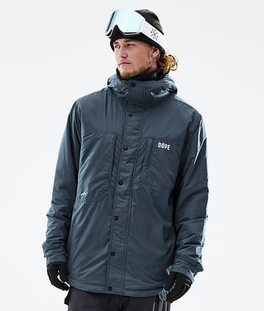 Insulated Bunda střední vrstvy Pánské Metal Blue
