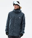 Insulated Mellemlagsjakke Ski Herre Metal Blue