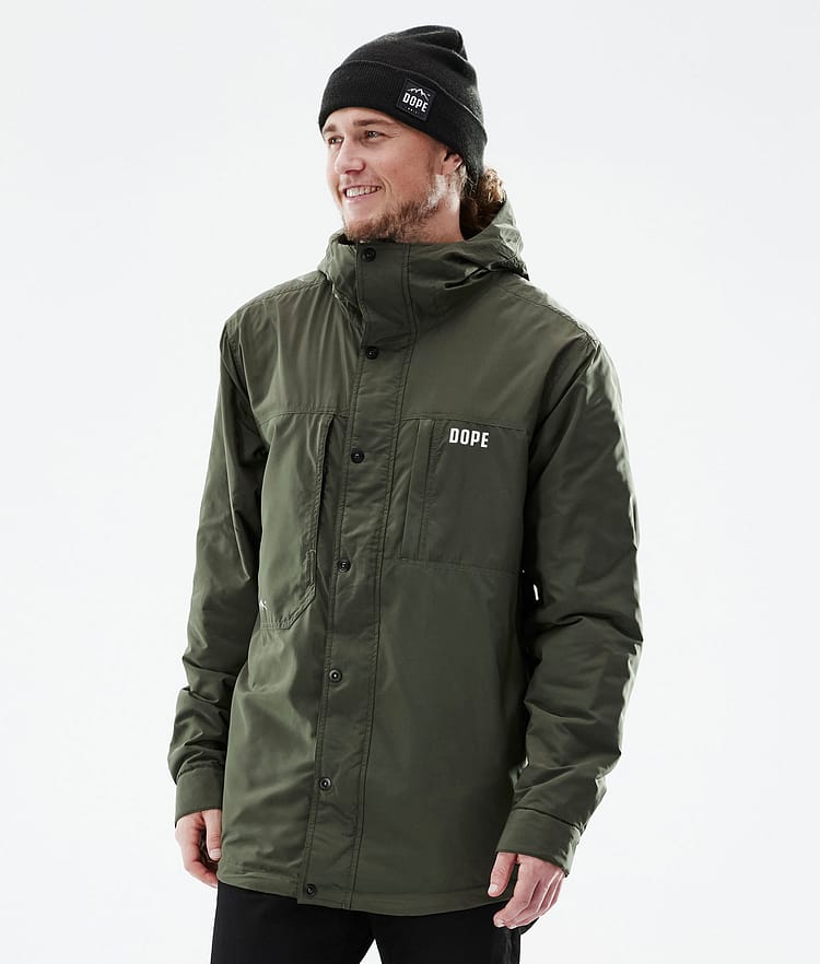 Insulated Chaqueta Capa Intermedia de Outdoor Hombre Olive Green, Imagen 1 de 12