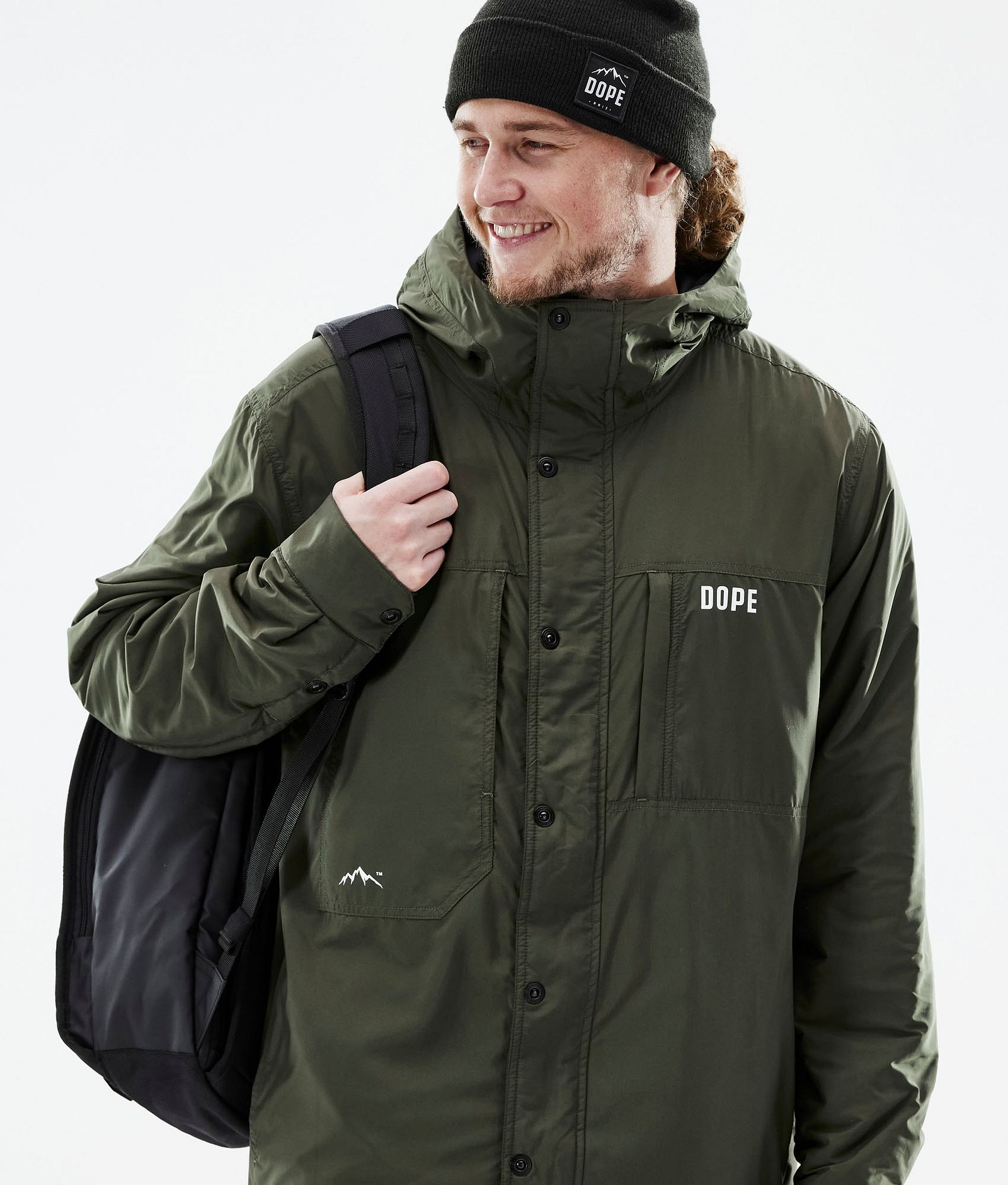 Insulated Chaqueta Capa Intermedia de Outdoor Hombre Olive Green, Imagen 2 de 12