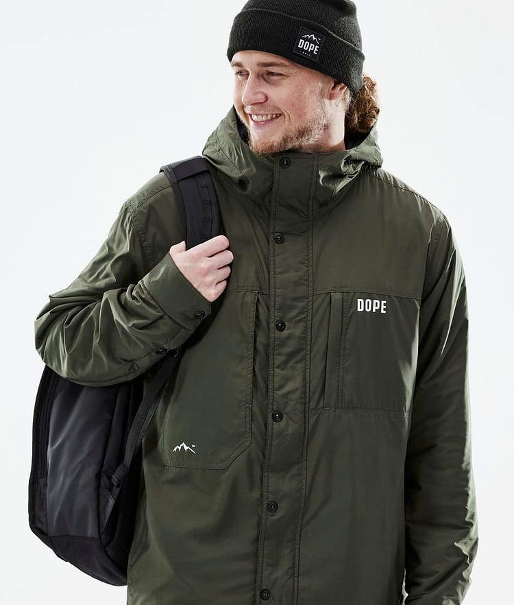 Insulated Chaqueta Capa Intermedia de Outdoor Hombre Olive Green, Imagen 2 de 12