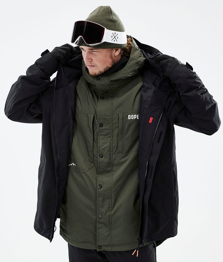 Insulated Chaqueta Capa Intermedia Hombre Olive Green Renewed, Imagen 2 de 12