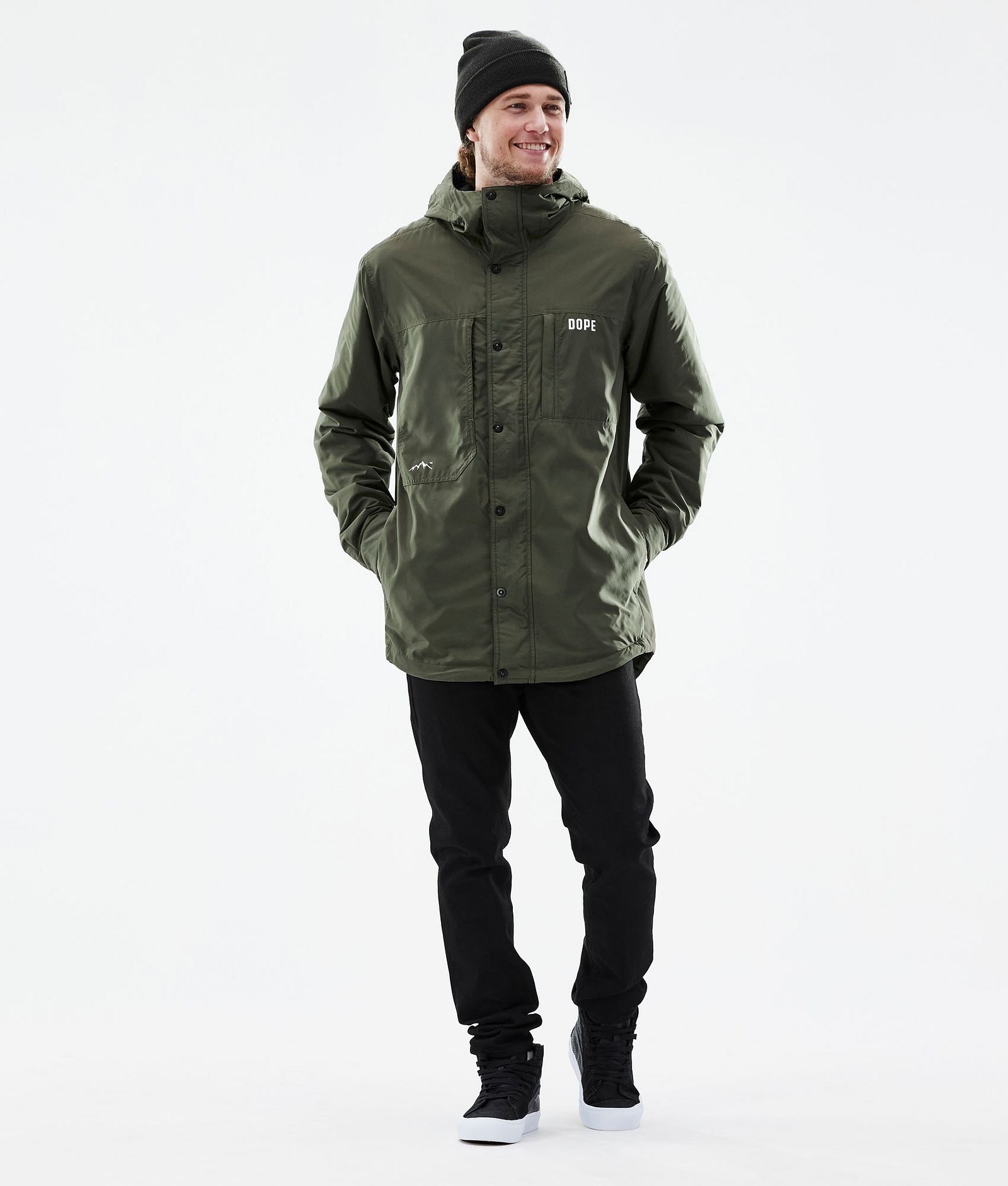 Insulated Chaqueta Capa Intermedia de Outdoor Hombre Olive Green, Imagen 4 de 12