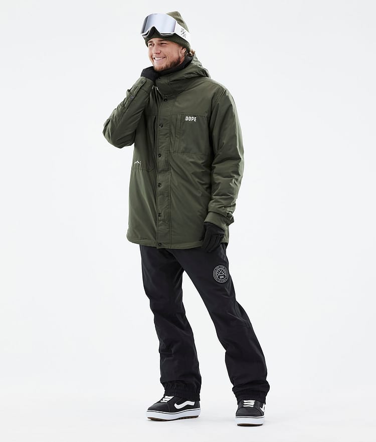 Insulated Chaqueta Capa Intermedia Hombre Olive Green Renewed, Imagen 5 de 12