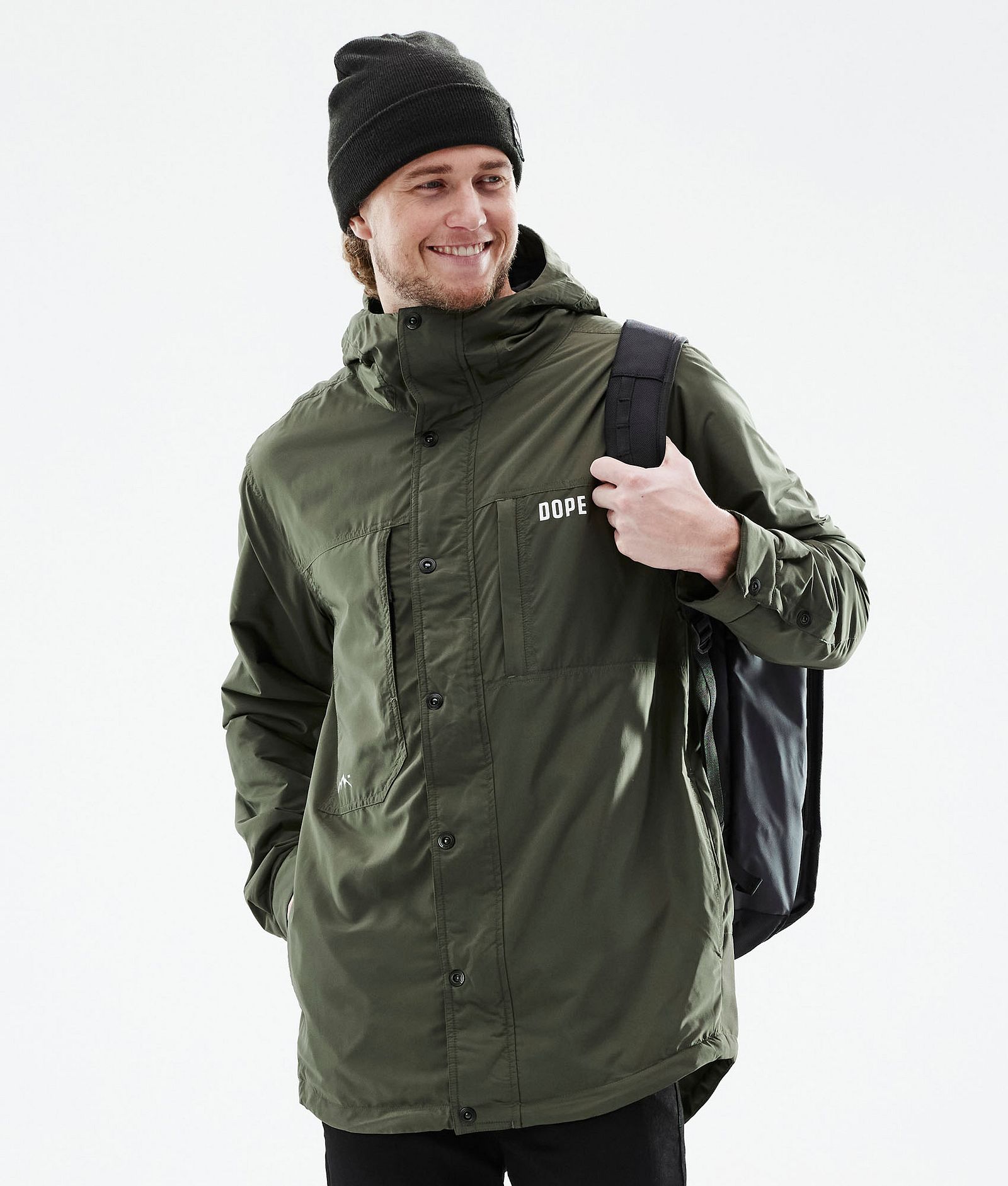 Insulated Chaqueta Capa Intermedia de Outdoor Hombre Olive Green, Imagen 6 de 12