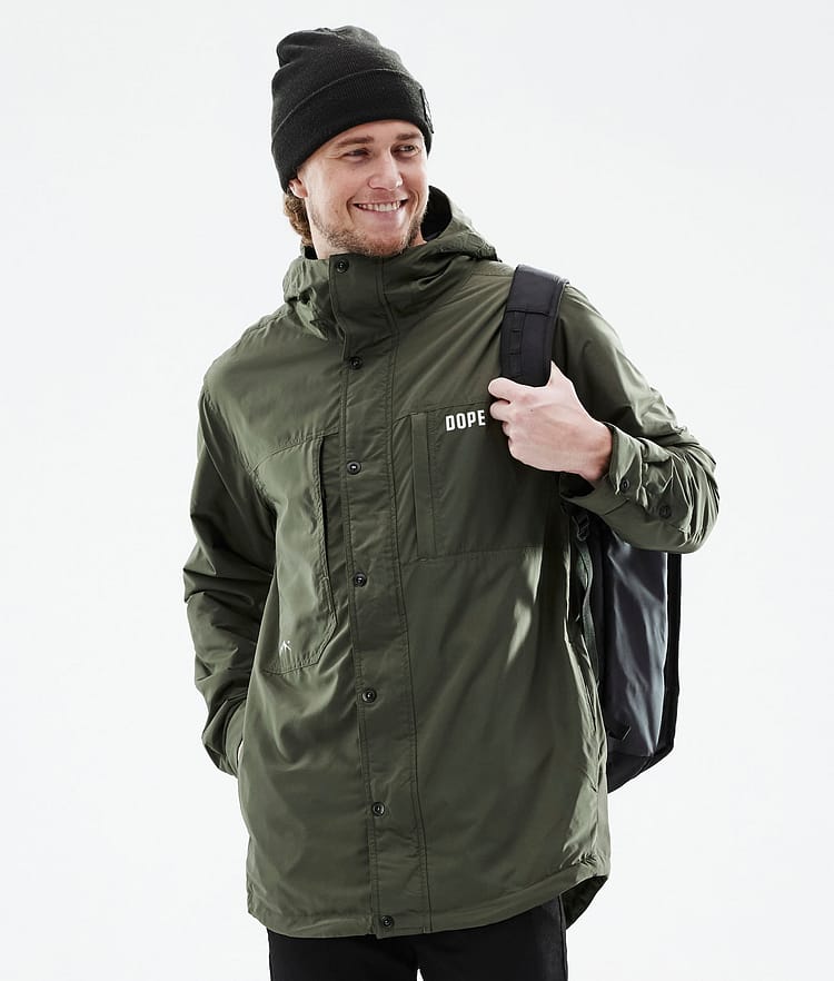Insulated Kurtka typu midlayer Outdoor Mężczyźni Olive Green, Zdjęcie 6 z 12