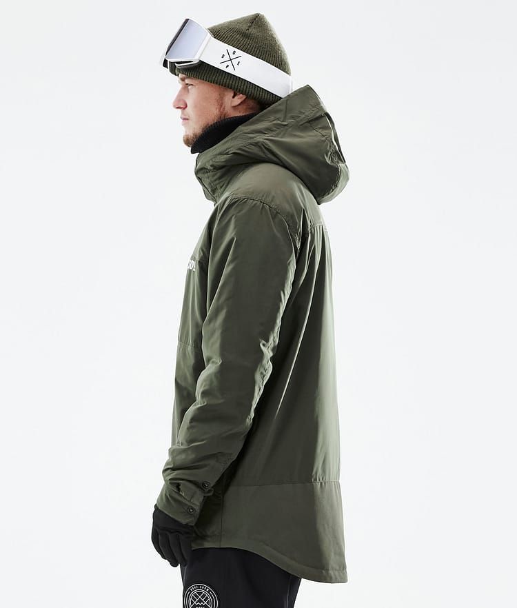 Insulated Chaqueta Capa Intermedia Hombre Olive Green Renewed, Imagen 7 de 12