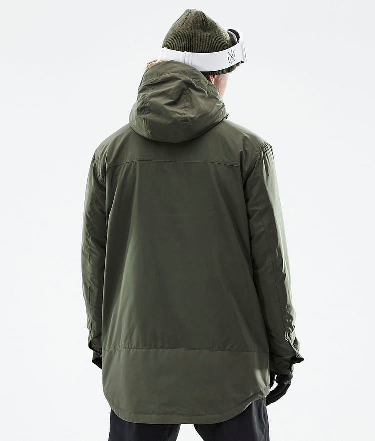 Insulated Chaqueta Capa Intermedia Hombre Olive Green Renewed, Imagen 8 de 12