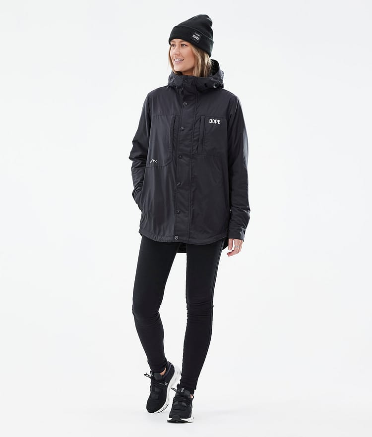 Insulated W Kurtka typu midlayer Outdoor Kobiety Black, Zdjęcie 3 z 10