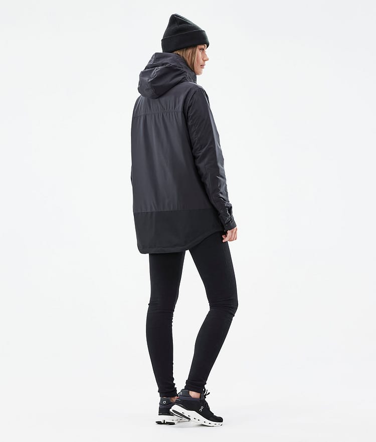 Insulated W Kurtka typu midlayer Outdoor Kobiety Black, Zdjęcie 4 z 10