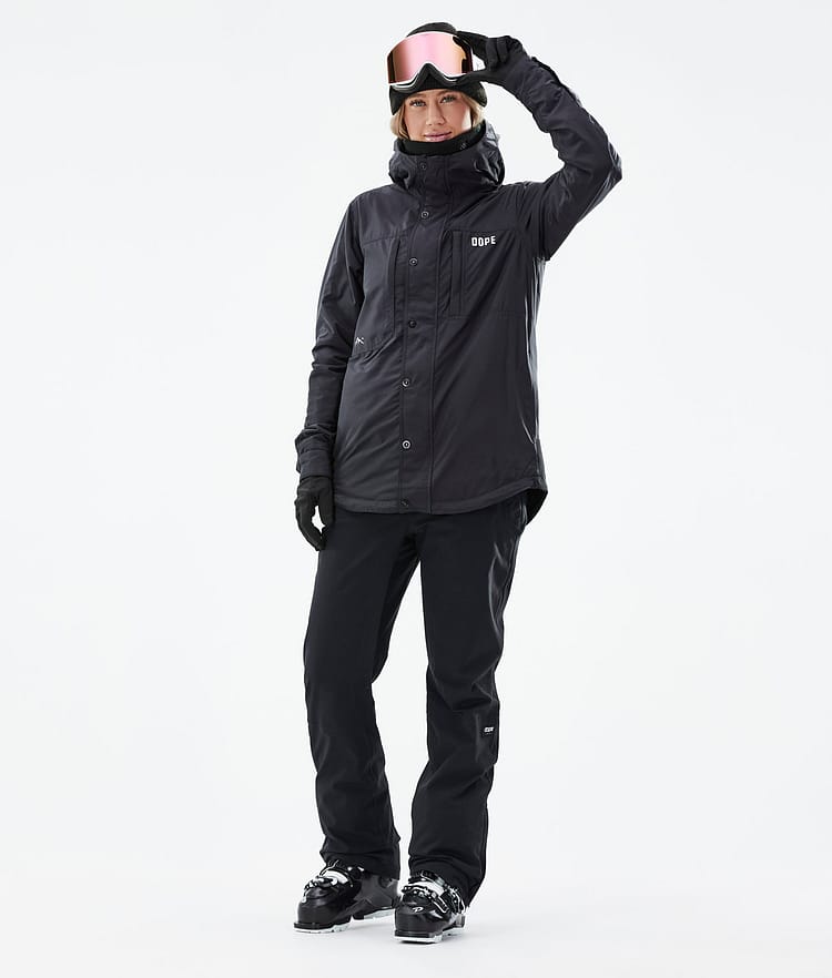 Insulated W Chaqueta Capa Intermedia de Esquí Mujer Black, Imagen 5 de 12
