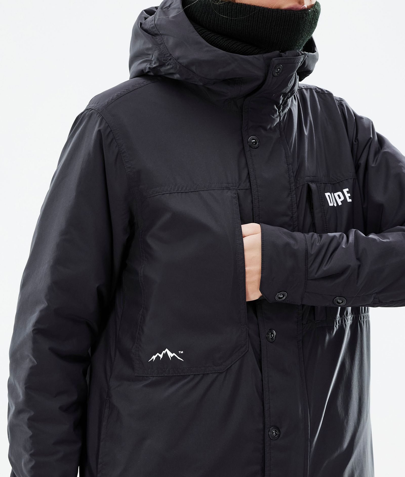 Insulated W Chaqueta Capa Intermedia de Esquí Mujer Black, Imagen 11 de 12