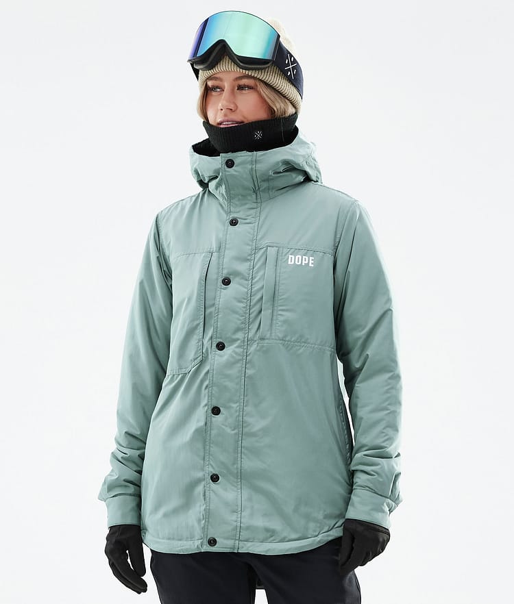 Insulated W Chaqueta Capa Intermedia Mujer Faded Green, Imagen 1 de 12