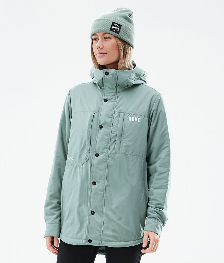 Insulated W Kurtka typu midlayer Outdoor Kobiety Faded Green, Zdjęcie 1 z 10