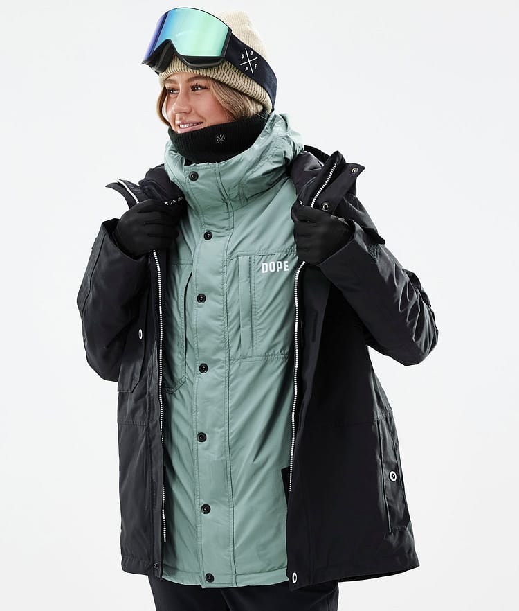 Insulated W Chaqueta Capa Intermedia Mujer Faded Green, Imagen 2 de 12