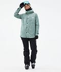 Insulated W Chaqueta Capa Intermedia de Esquí Mujer Faded Green, Imagen 5 de 12