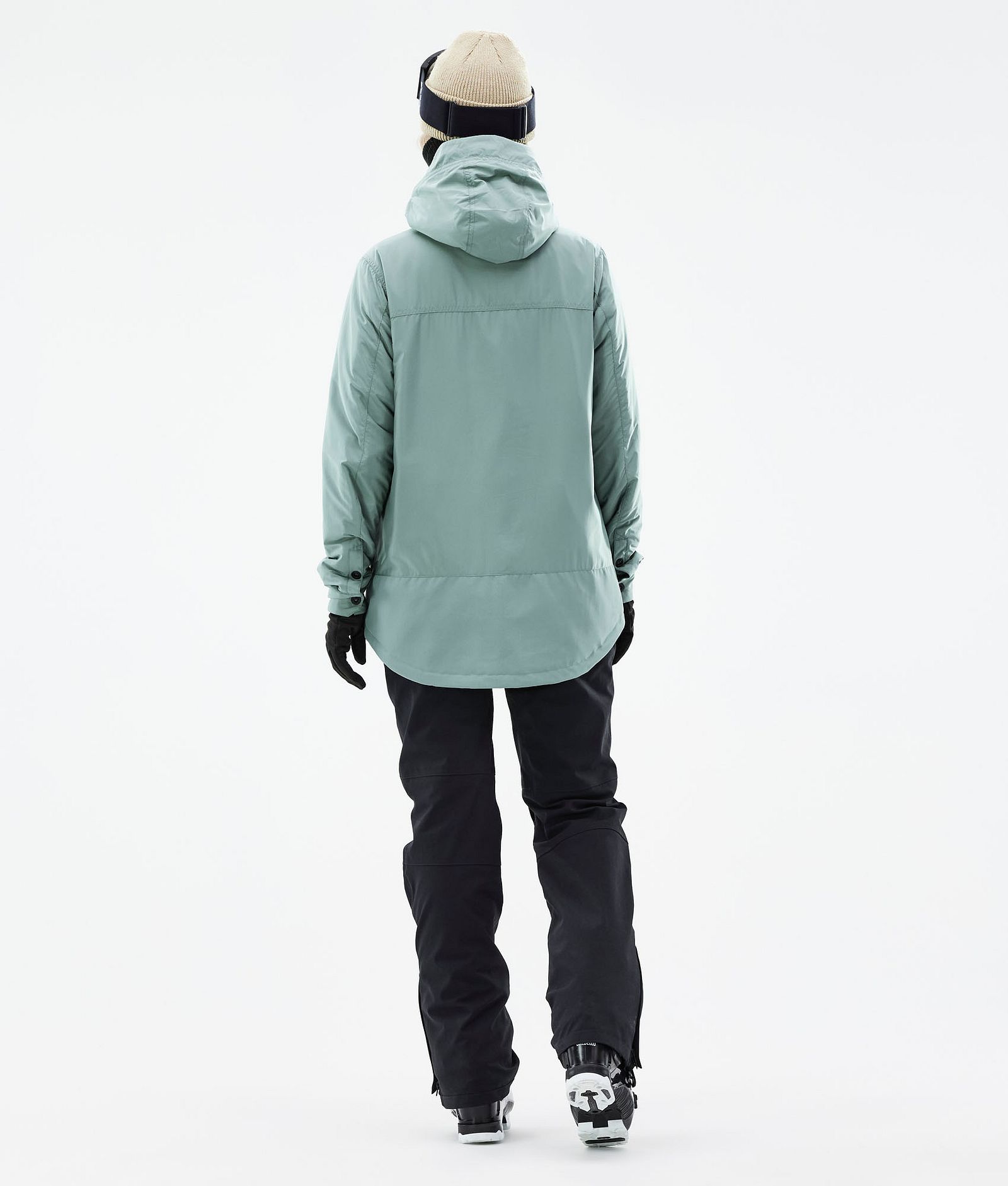 Insulated W Chaqueta Capa Intermedia de Esquí Mujer Faded Green, Imagen 6 de 12