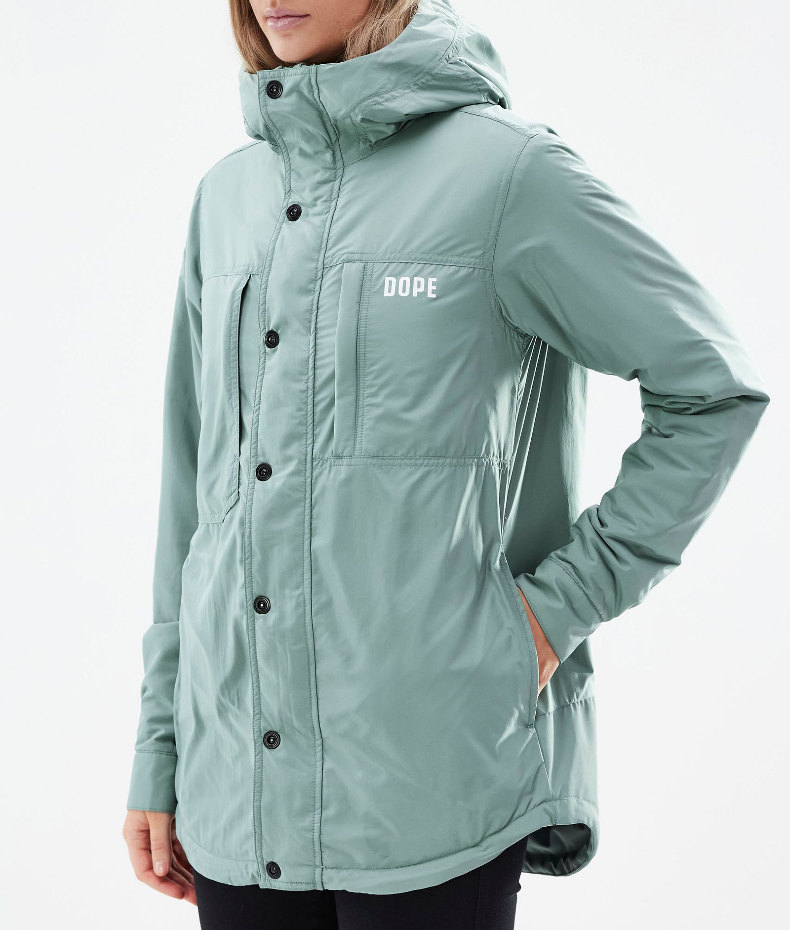 Insulated W Kurtka typu midlayer Outdoor Kobiety Faded Green, Zdjęcie 7 z 10