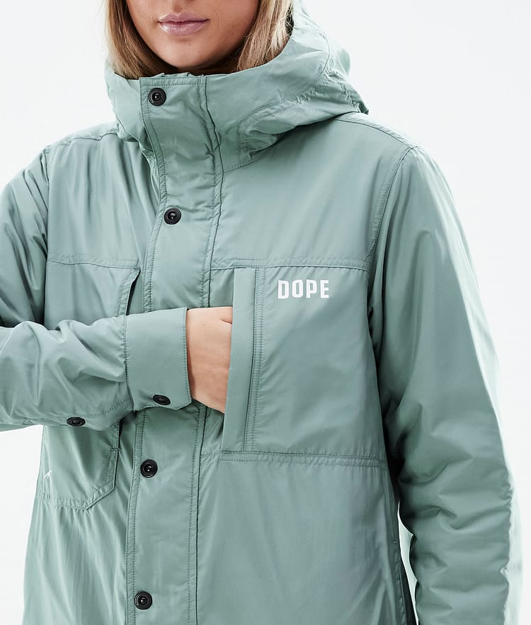 Insulated W Kurtka typu midlayer Outdoor Kobiety Faded Green, Zdjęcie 8 z 10