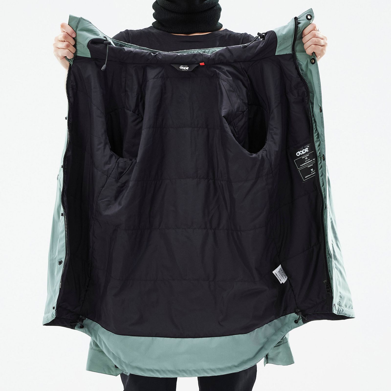 Insulated W Chaqueta Capa Intermedia Mujer Faded Green, Imagen 12 de 12