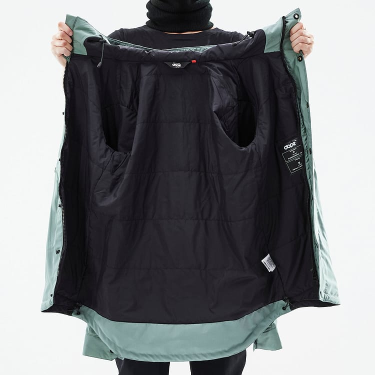 Insulated W Chaqueta Capa Intermedia Mujer Faded Green, Imagen 12 de 12