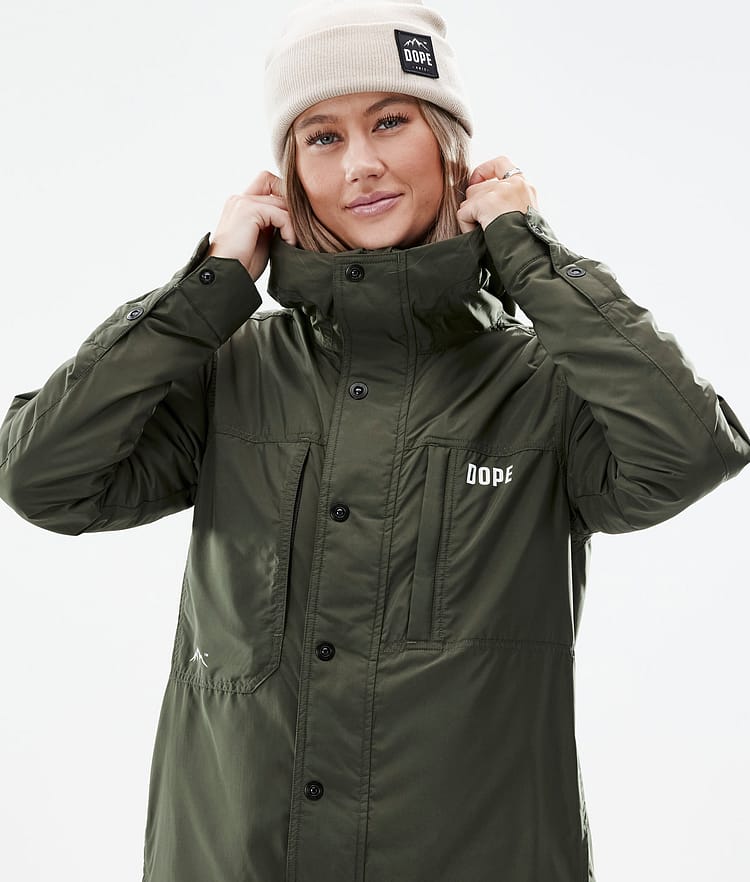 Insulated W Kurtka typu midlayer Outdoor Kobiety Olive Green, Zdjęcie 2 z 10