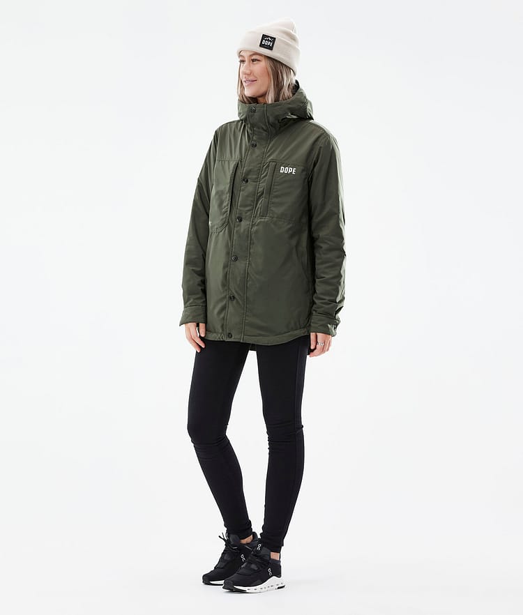 Insulated W Kurtka typu midlayer Outdoor Kobiety Olive Green, Zdjęcie 3 z 10