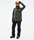 Insulated W Chaqueta Capa Intermedia de Esquí Mujer Olive Green, Imagen 5 de 12