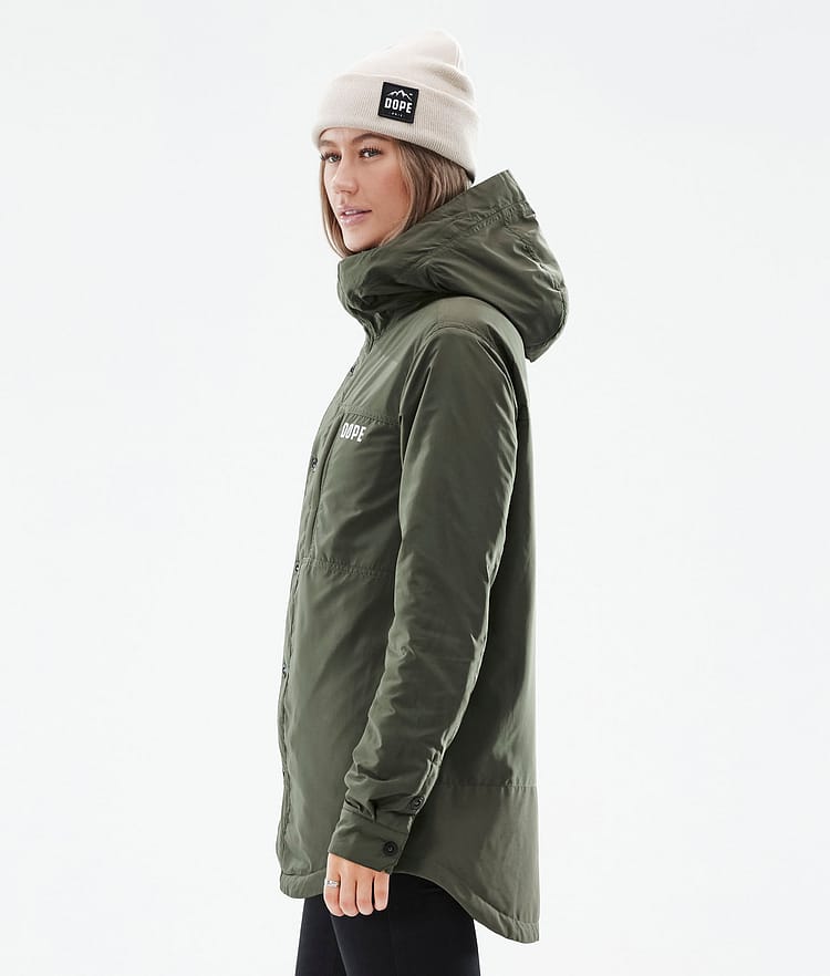 Insulated W Kurtka typu midlayer Outdoor Kobiety Olive Green, Zdjęcie 5 z 10