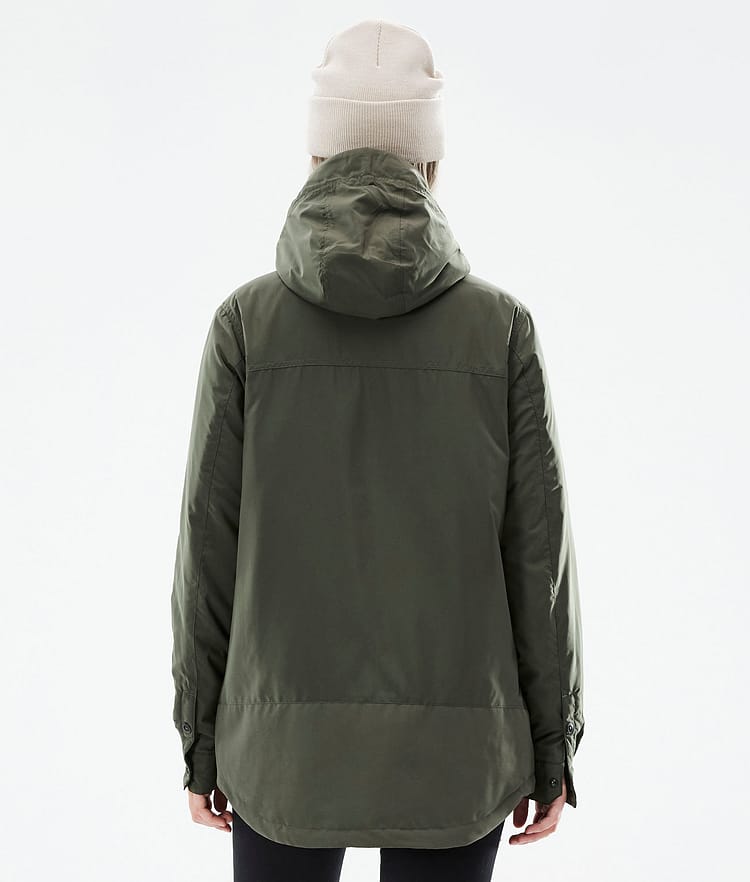 Insulated W Kurtka typu midlayer Outdoor Kobiety Olive Green, Zdjęcie 6 z 10