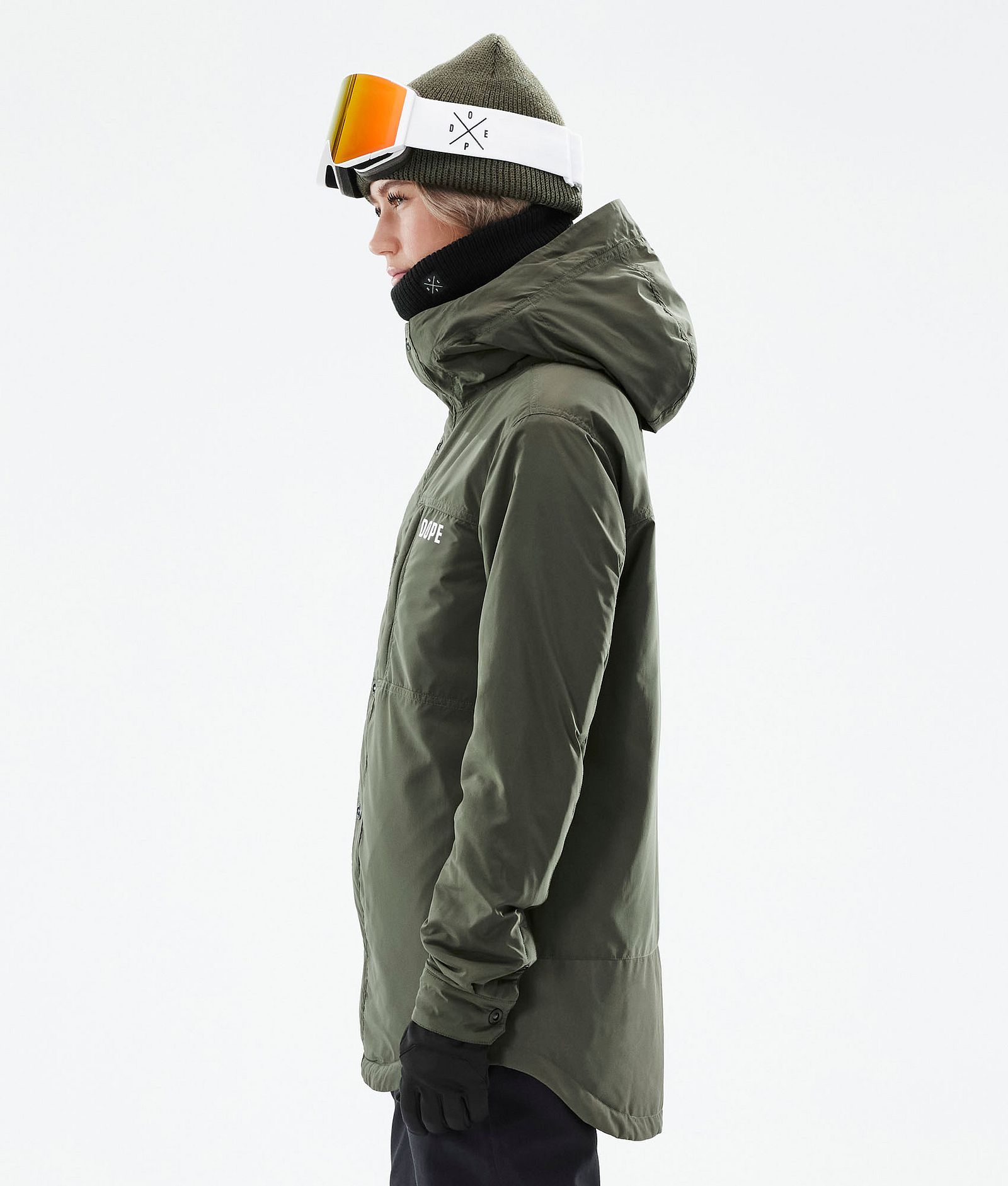 Insulated W Chaqueta Capa Intermedia Mujer Olive Green, Imagen 7 de 12
