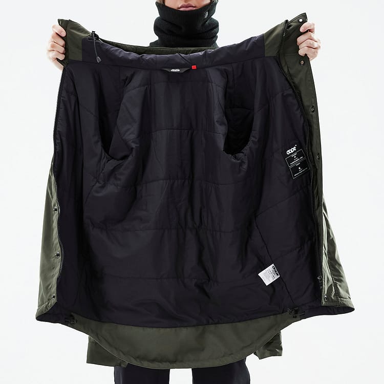 Insulated W Chaqueta Capa Intermedia de Outdoor Mujer Olive Green, Imagen 10 de 10