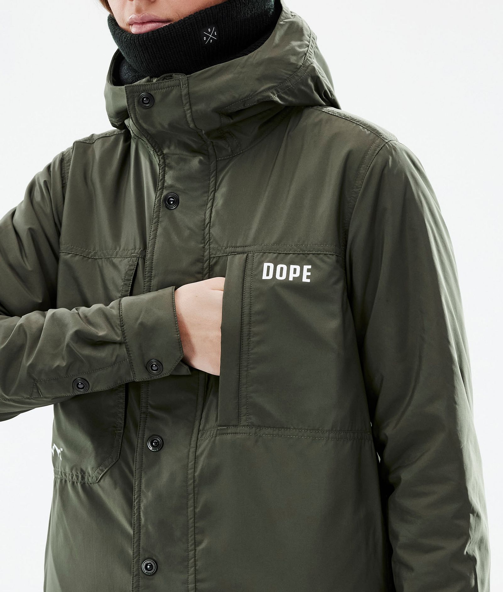 Insulated W Chaqueta Capa Intermedia Mujer Olive Green, Imagen 10 de 12