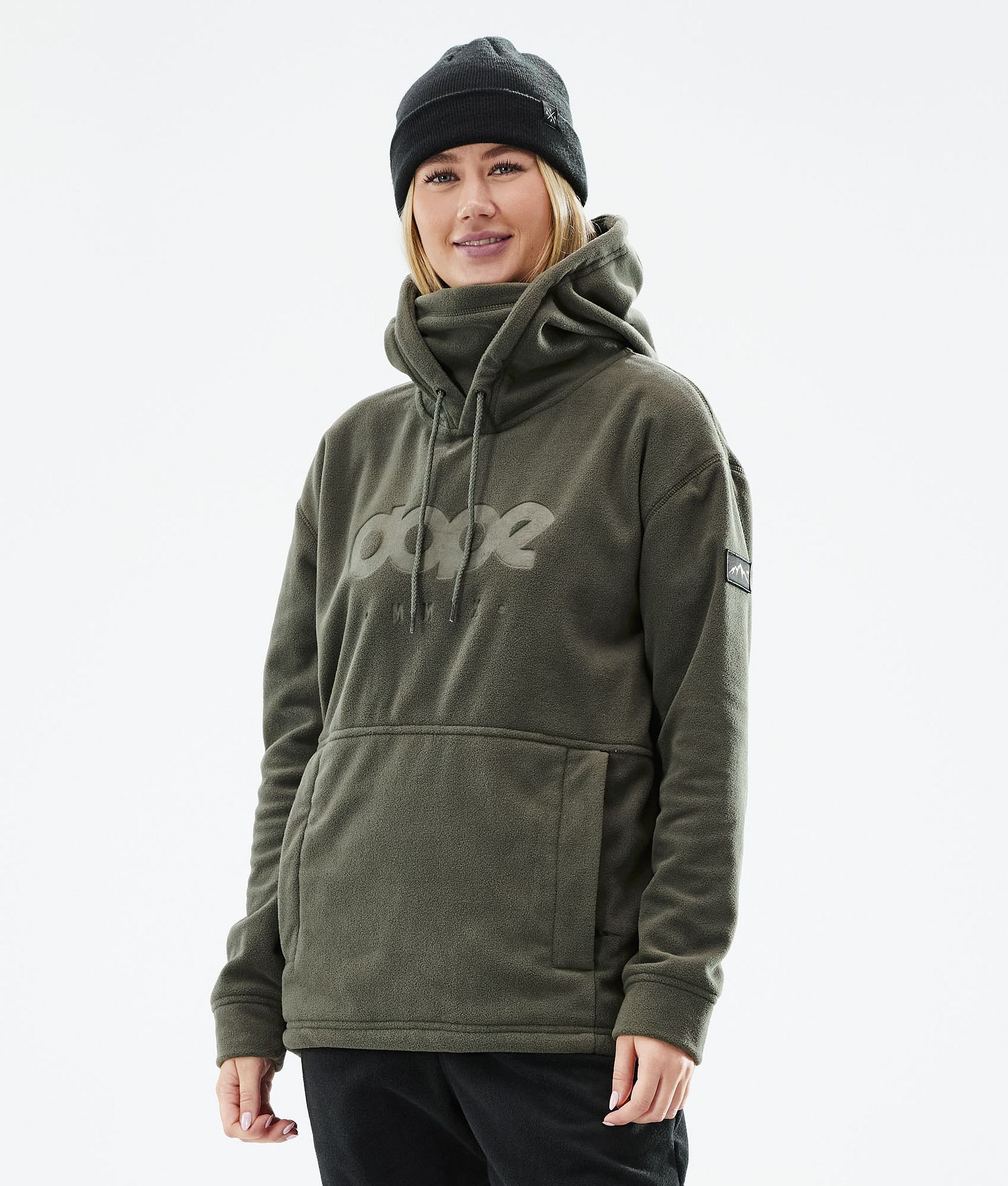 Cozy II W 2021 Polar con Capucha Mujer Olive Green, Imagen 1 de 6