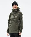Cozy II W 2021 Pull Polaire Femme Olive Green