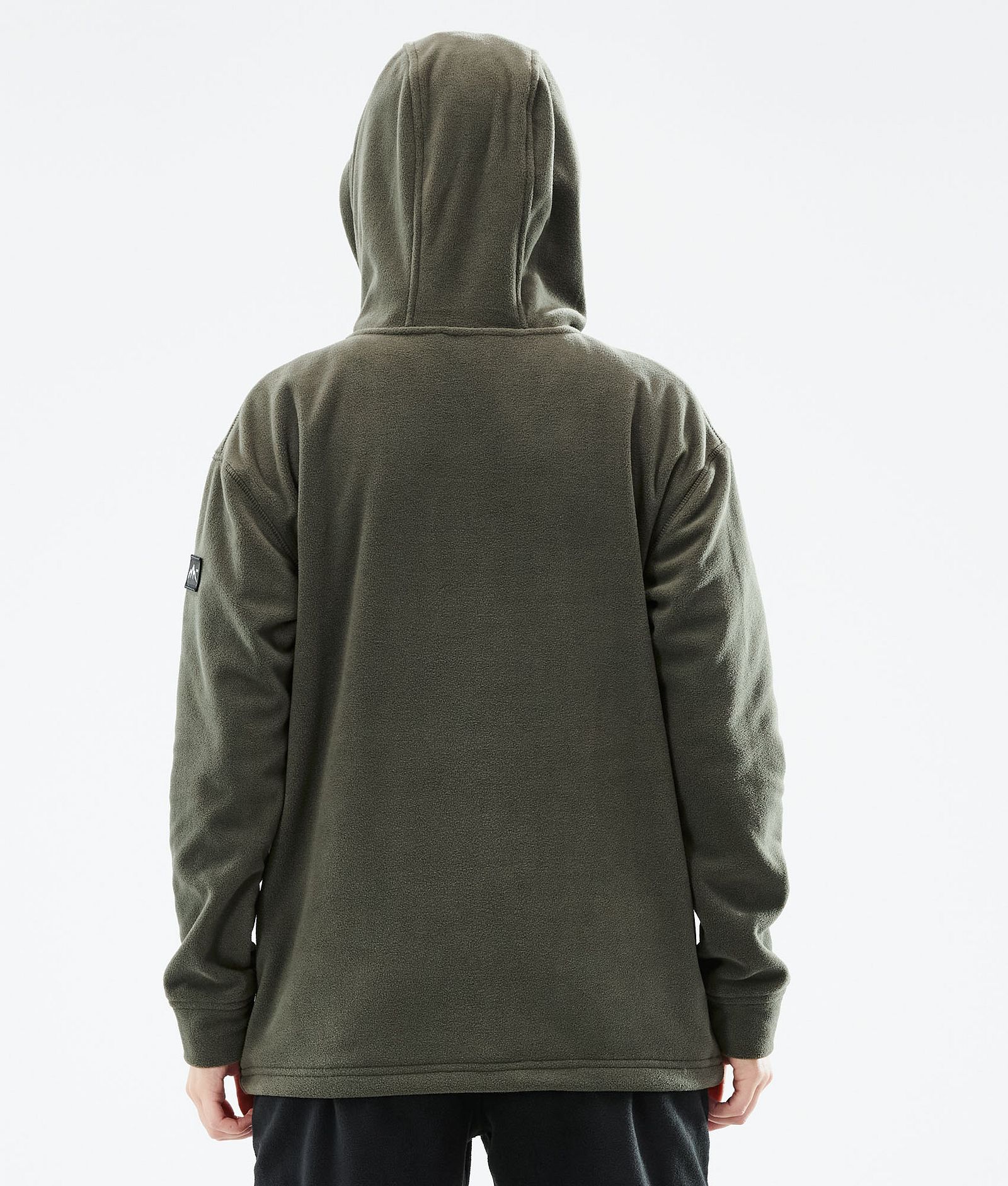 Cozy II W 2021 Polar con Capucha Mujer Olive Green, Imagen 3 de 6