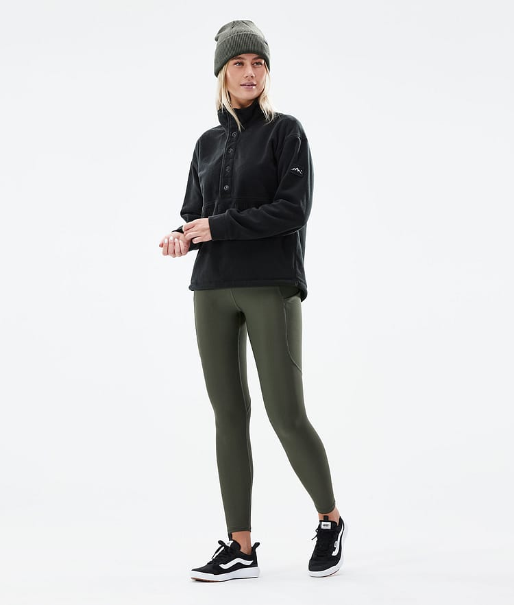 Comfy W 2021 Fleecová Mikina Dámské Black, Obrázek 4 z 7