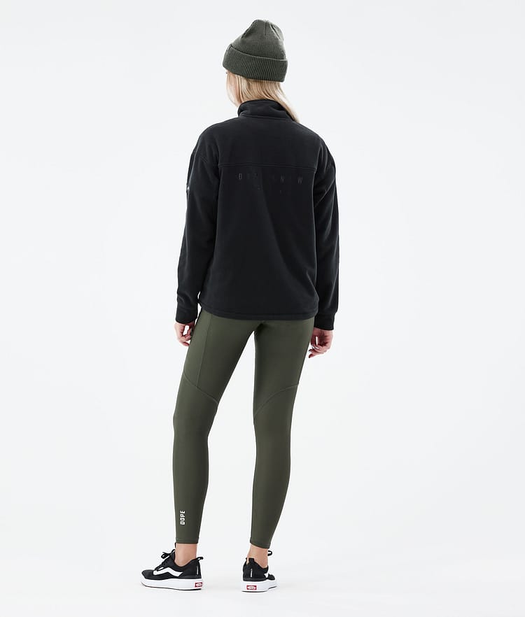 Comfy W 2021 Fleecová Mikina Dámské Black, Obrázek 5 z 7